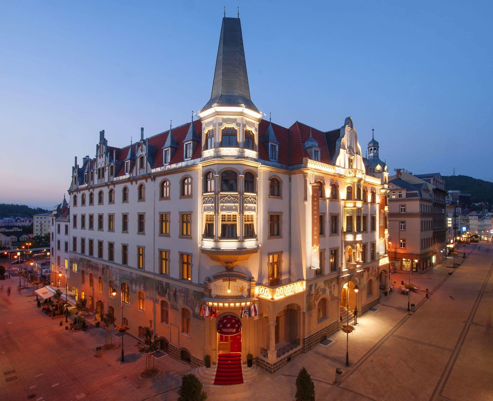Grandhotel Ambassador Národní Dům Karlovy Vary Exterior foto